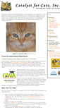 Mobile Screenshot of catalystforcats.org